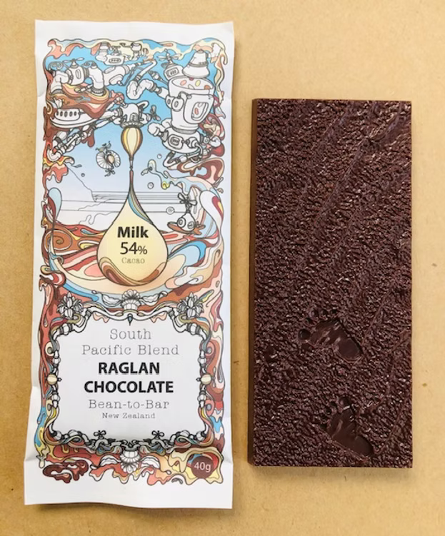 Raglan Chocolate - MILK, South Pacific 40G