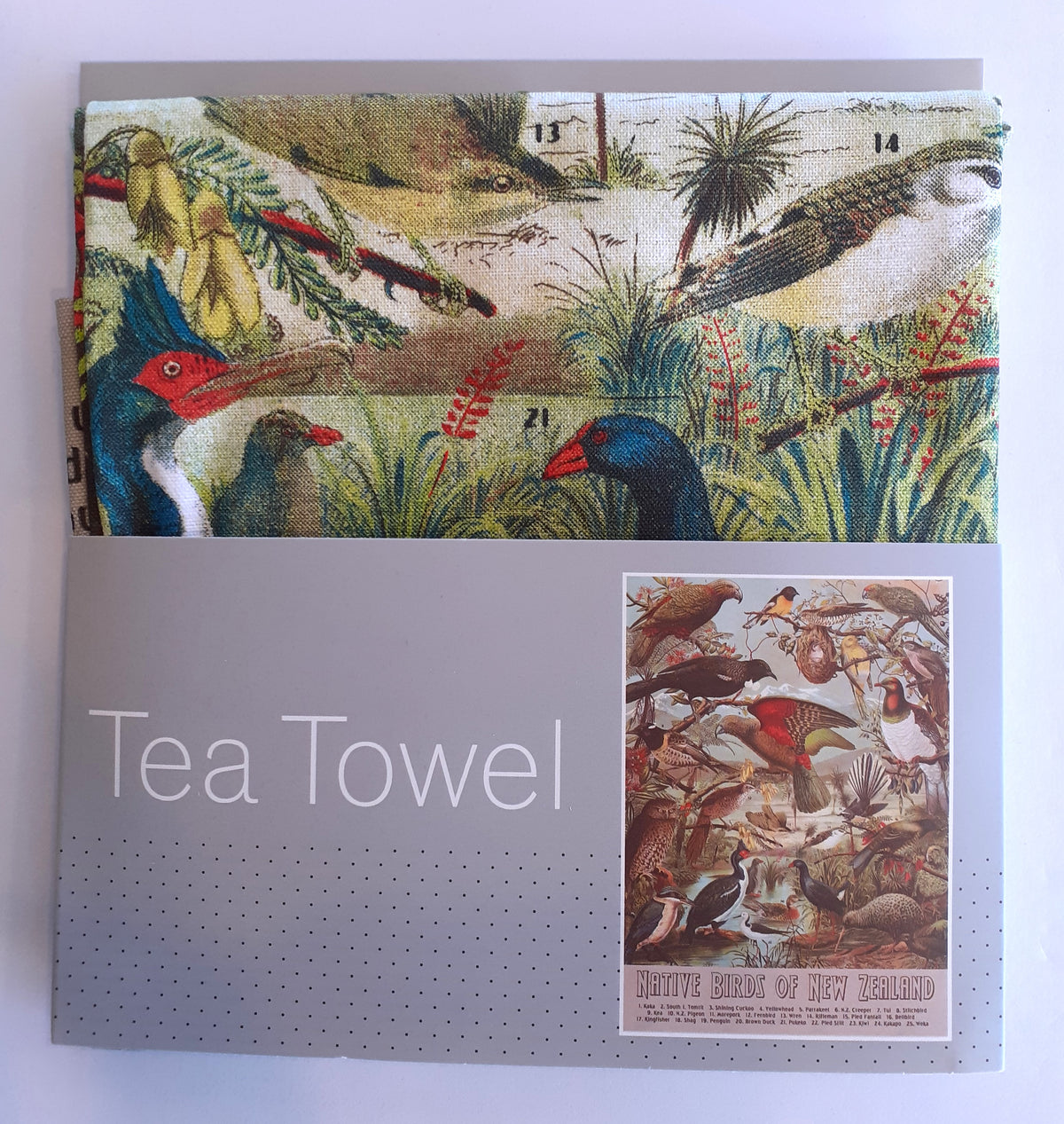 Native Bird Tea Towel