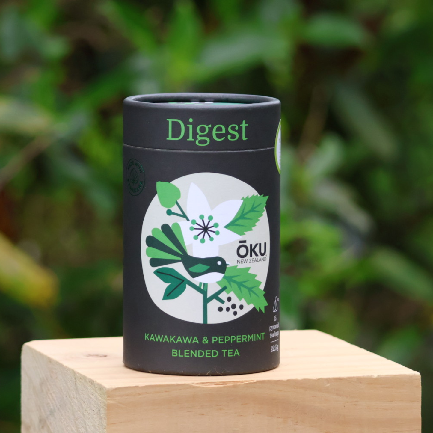 Oku - Digest Tea, Kawakawa & Peppermint Blend