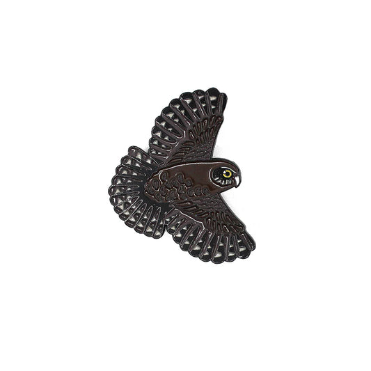 Melissa Boardman - Pin, Ruru (Morepork)