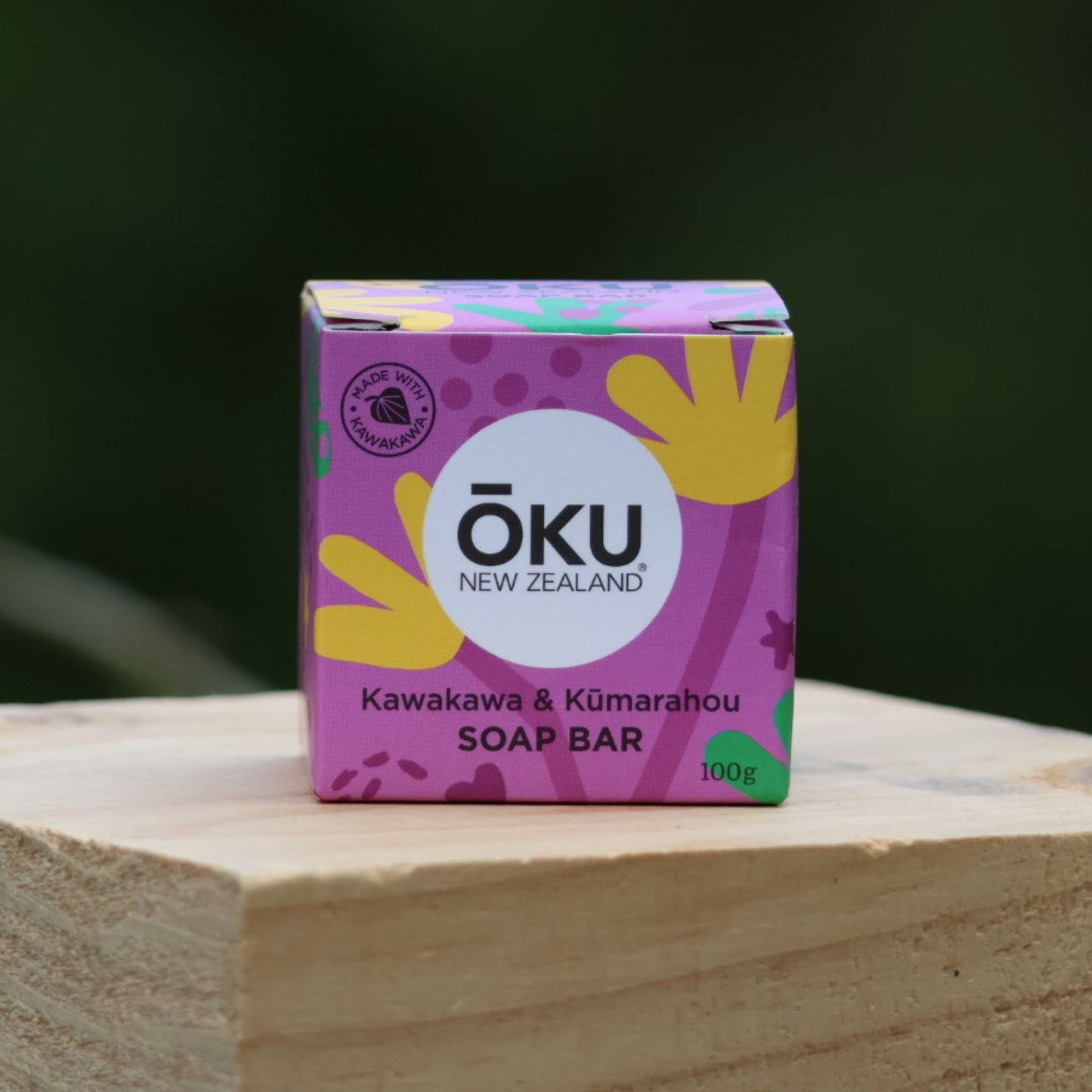 Kawakawa & Kumarahou Soap Bar by Oku