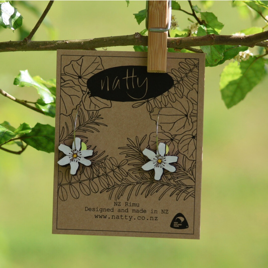 Natty - Earrings, Clematis Hanging