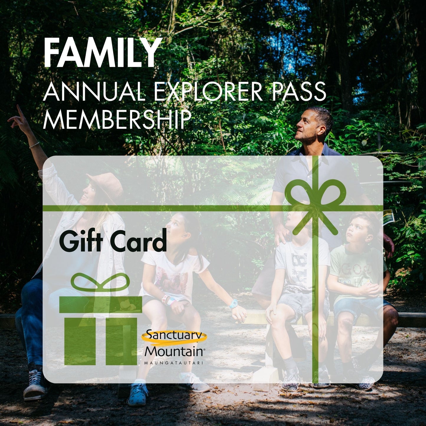 Gift Card: Family Annual Explorer Pass Membership