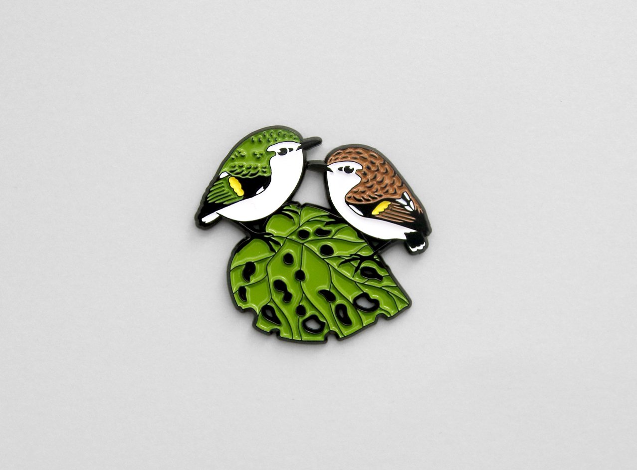 Melissa Boardman - Pin, Titipounamu (Rifleman)