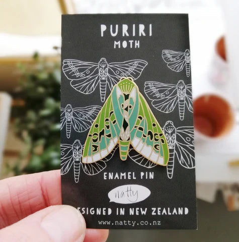 Natty - Pin, Puriri Moth